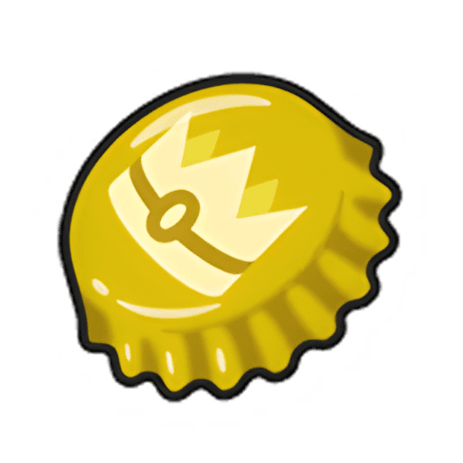 Gold Bottle Cap Item [Legends Z-A]