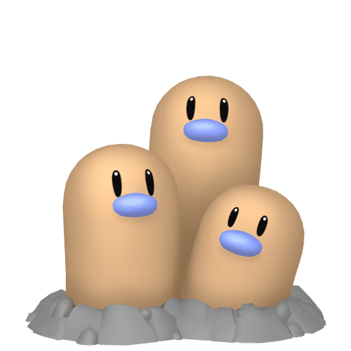 #0051 Dugtrio [Scarlet & Violet]