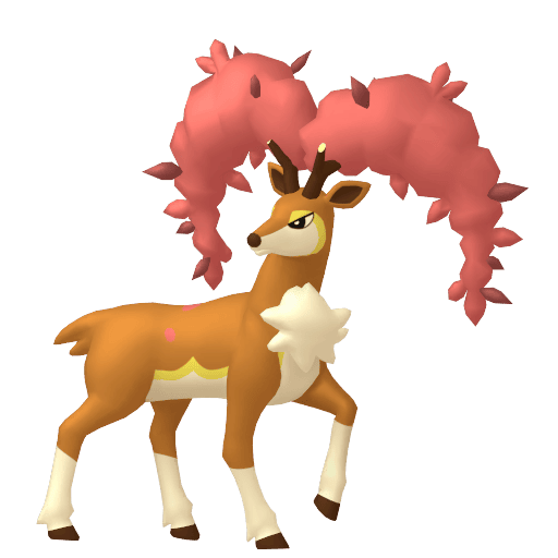 #0586-2 Sawsbuck-Autumn [Scarlet & Violet]
