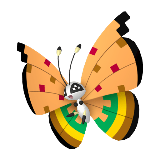 #0666-10 Vivillon-High-Plains [Scarlet & Violet]