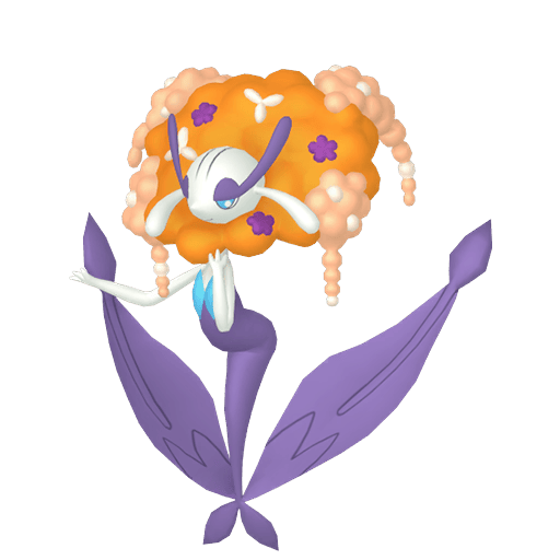 #0671-2 Florges-Orange [Scarlet & Violet]