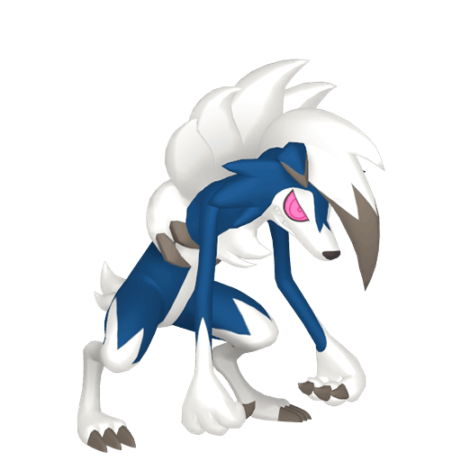 #0745-1 Lycanroc-Midnight [Scarlet & Violet]